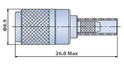 PLB Connectors for Flexible Cables: Straight Cable Plug, Crimp Typ