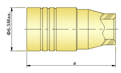 SMB Connectors RF Coaxial - Straight Plug, Direct Solder type