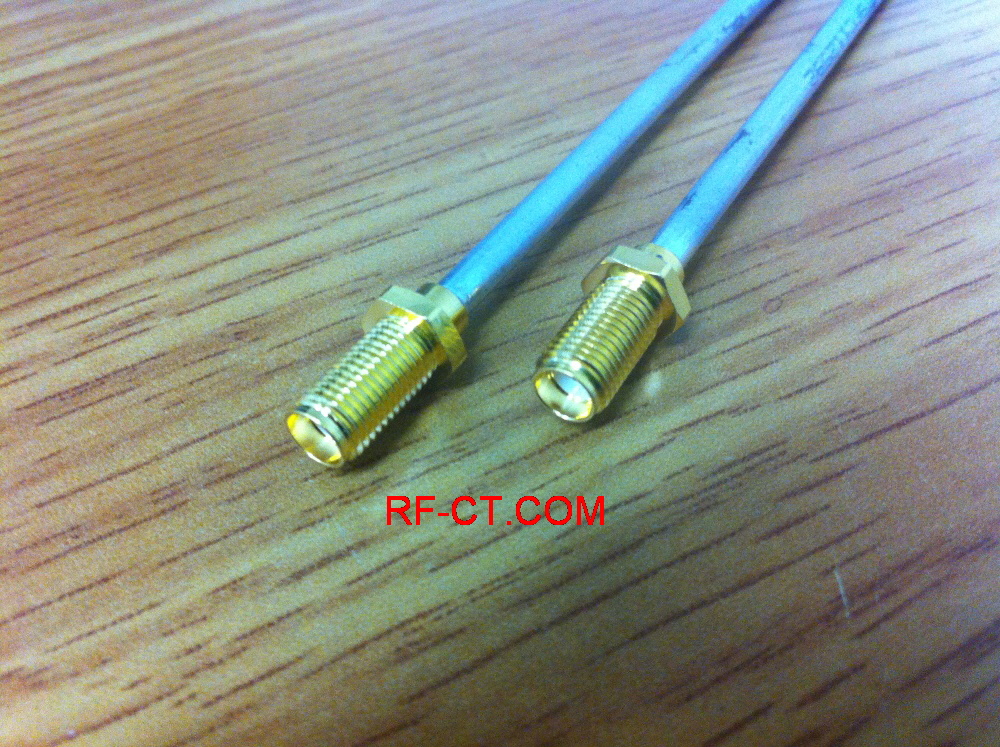 sma connectors rf coaxial  for semi rigid cable B