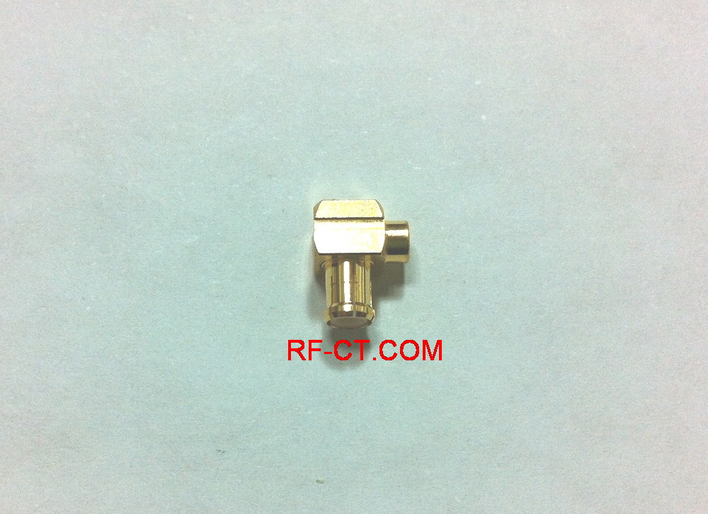 mcx connectors rf coaxial type - plug, right angle